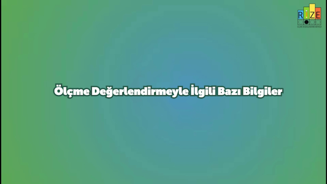 2025-2026 EĞİTİM ÖĞRETİM DÖNEMİNDE ÖLÇME DEĞERLENDİRME İLE İLGİLİ VİDEOMUZ YAYINDA